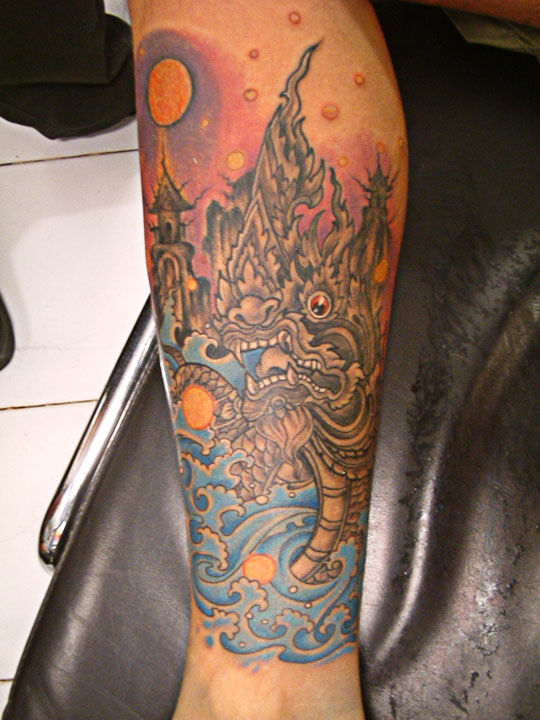 Nagas Tattoo by Tor one of our tattoo artist